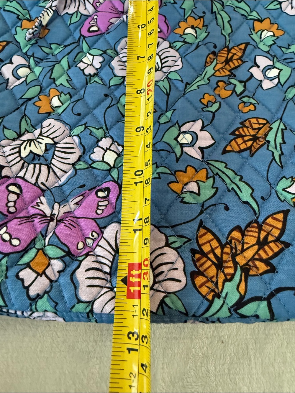 Vera Bradley ESSENTIAL GRAND TOTE BAG Wild Prairie Pattern - Picture 7 of 7